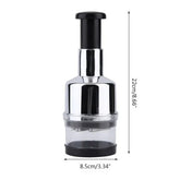 Vegetable Fruit Salad Onion Garlic Food Hand Chopper Cutter Slicer Peeler Dicer